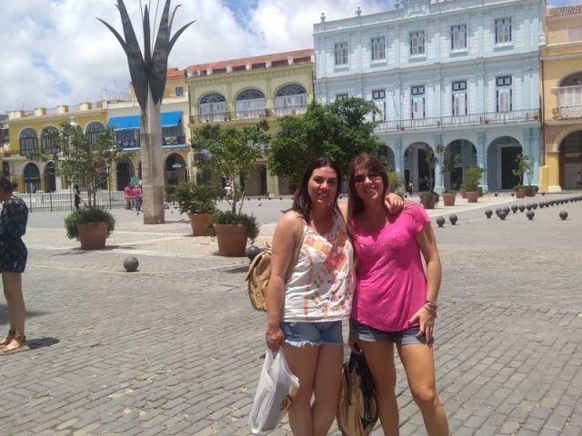 Andrea y Gabriela en Habana!